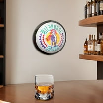 American Art Decor Grand Ole Opry Wildhorse Saloon Domed Metal Sign - 15" x 15"