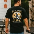 thumbnail image 2 of Funny Personalized Halloween Cat Witch T-Shirt – “Why Yes” Spooky Season Tee for Cat & Witch Lovers, 2 of 5
