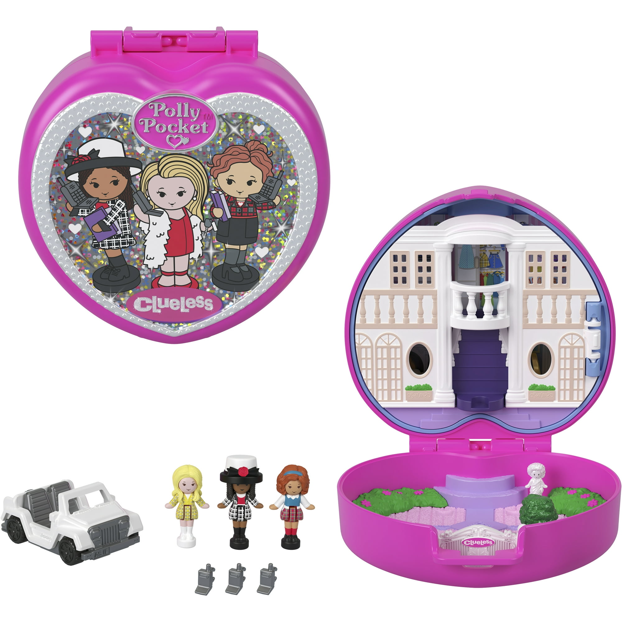 【アナログ30cm●poky prime cut盤】キャバレー・ヴォルテール Polly Pocket Micro Dolls and Playset, Collector Clueless Compact