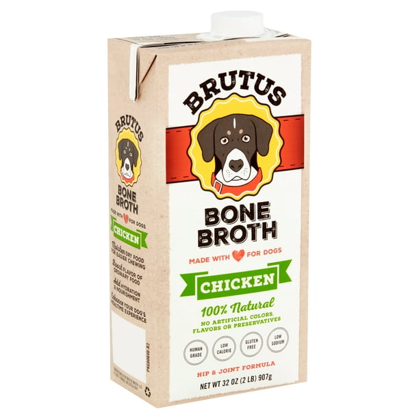 Brutus Broth Chicken Bone Broth 32 Oz Walmart Com