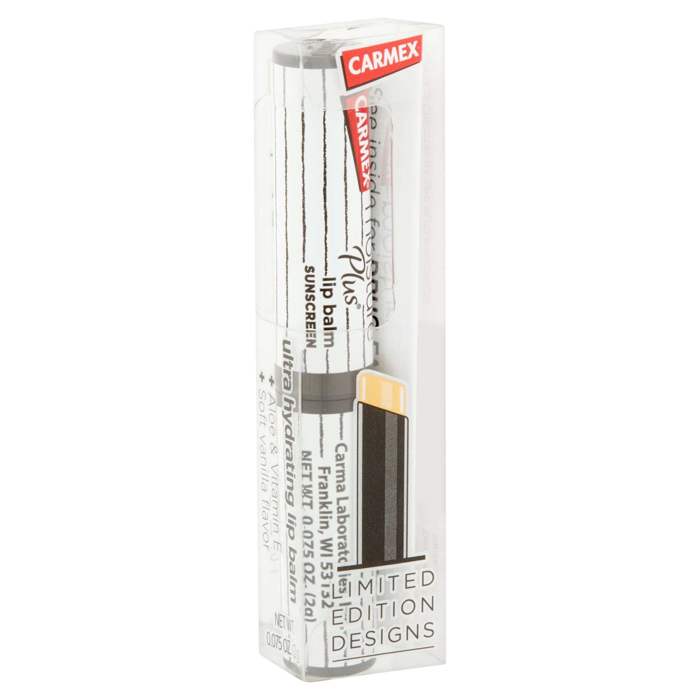 Carmex Moisture Plus Ultra Hydrating Lip Balm, 0.075 Oz