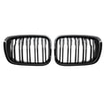 thumbnail image 2 of Riwesomey 1 par de parrillas de coche parachoques delantero parrillas de plástico reemplazo de parrillas de riñón para E46 Automoción decorativa y accesorios No.01, 2 of 8