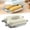 White, variant on Microwave Corn Steamer, Dual Slot Microwave Corn Cooker, Food Grade Vegetable Steamer Tray with Lid and Handles for Dorm Kitchen Cooking