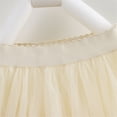 thumbnail image 6 of ZHOGXU Childrens Kids Girls Skirt Elastic Waist Solid Color Layered Hem Mesh Comfortable Fashion Mini Skirt For Casual Daily Wear,Beige,12-24 Months, 6 of 9