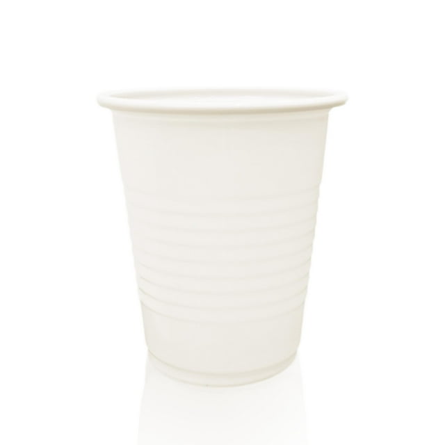 Safe-Dent Gobelets en Plastique Jetables 5 oz 1000 Unités (Blanc)