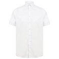 thumbnail image 1 of Henbury Chemise Oxford Ajustée à Manches Courtes Moderne pour Hommes, 1 of 3