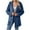 Blue, variant on larppty Womens Fuzzy Fleece Jacket Fall Winter Coat Sherpa Jacket Zipper Outerwear Coats with Pockets (Blue, M)