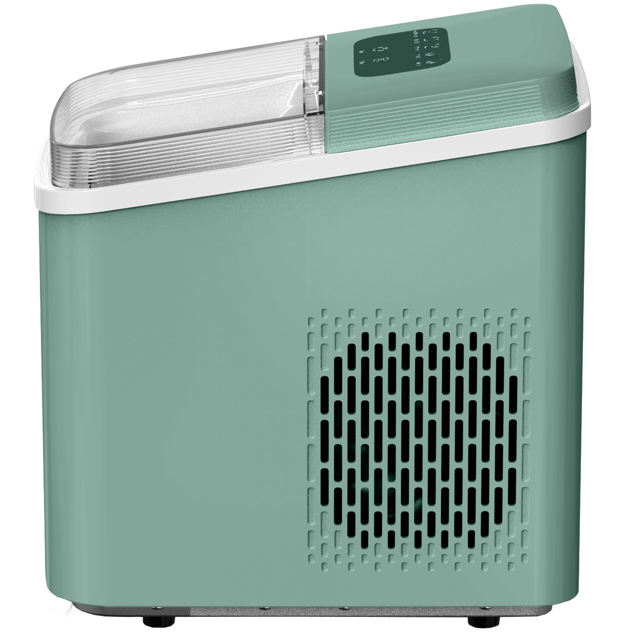 Orgo Products The Sierra 26 lbs in 24 hours Countertop Ice Maker, Sage