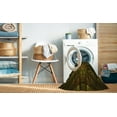 thumbnail image 2 of Ahgly Company Machine Washable Indoor Round Transitional Dark Bronze Brown Area Rugs, 8' Round, 2 of 7