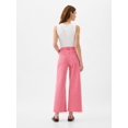 thumbnail image 2 of Jeans de Mujer GAP de Cintura Alta y Pierna Ancha en Color Coral Candy Talla 34, 2 of 6