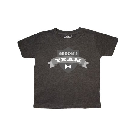 

Inktastic Banner Groom s Team Gift Toddler Boy or Toddler Girl T-Shirt