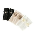 thumbnail image 5 of Godderr 3 Pack Baby Girls Knee High Socks for Kids Toddler Princess Calf Socks Cotton Thigh High Socks for 3-12 Years Old, 5 of 9