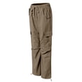 thumbnail image 5 of vigerkar Women's Quick Dry Hiking Cargo Pants Joggers Cotton Casual Work Pants with Pockets (Coffee, S), 5 of 8