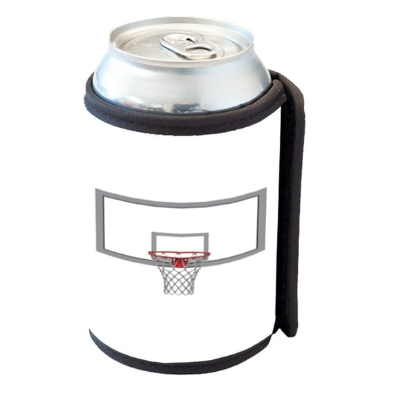 KuzmarK Insulated Drink Can Cooler Hugger - Basketball Hoop
