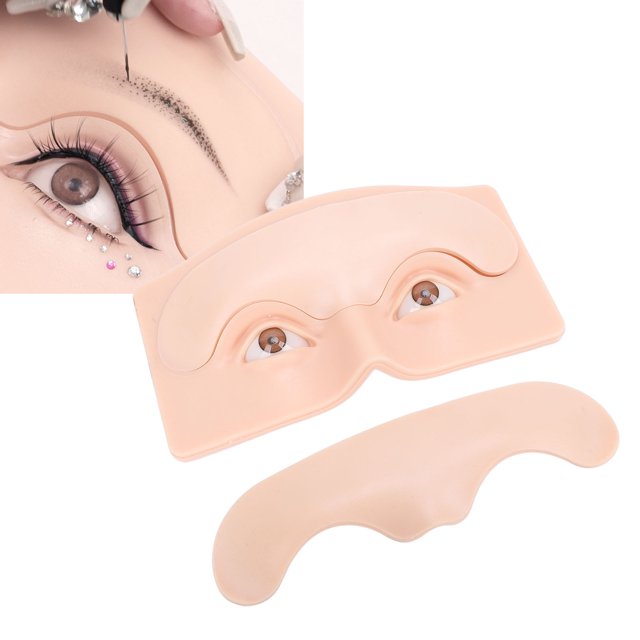 Junta de Práctica de Maquillaje, Práctica de Maquillaje de Reemplazo de Cejas de Reemplazo de Cejas de la Piel