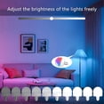 thumbnail image 5 of USB Rechargeable Light Bulb with Remote Control Timer Dimmable Easy to Install Battery Powered E27 Light Bulb RGB Lamp, 5 of 5