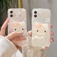 thumbnail image 4 of Sanrio-funda de Hello Kitty con soporte 3D para iPhone, 15, 14, 13, 11, 12 Pro Max, Mini, XS, XR, 7, 8 Plus, SE2, cubierta transparente a prueba de golpes, Y2K, 4 of 4