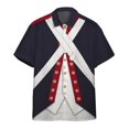 thumbnail image 3 of Armadura templaria, caballero medieval europeo, estampado 3D, ropa de cosplay de hip-hop callejero para hombre, camisetas divertidas de manga corta con cuello redondo vintage, 3 of 5