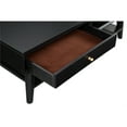 thumbnail image 4 of Alpine Furniture Table Basse 1 Tiroir en Bois Flynn Noir, 4 of 6