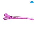 thumbnail image 3 of 12 Uds Clip de pico de pato Pin de peinado de peluquería de acero para peluquería barbería rosa, 3 of 12