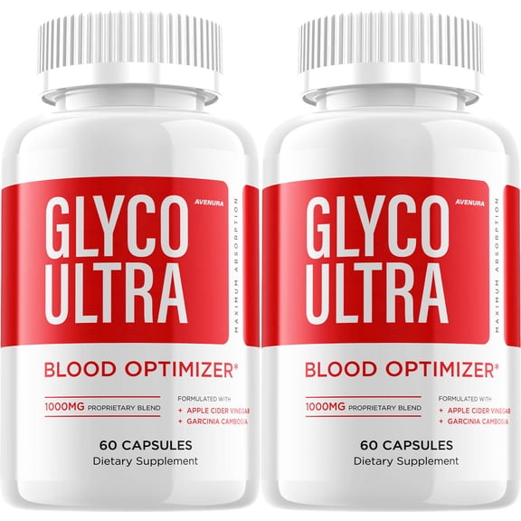 Glyco Ultra Capsules – GlycoUltra Natural Blend Glycogen Formula for Health Support, 2 Pack, 120 Capsules