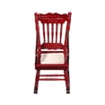 thumbnail image 4 of Durable Wooden Material High Reduction 1:12 Proportion Miniature Chair Simulation Furniture Model for Doll House Dollhouse Accessories STYLE 2, 4 of 8
