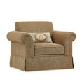 thumbnail image 4 of Michael Amini Carrollton Chenille Accent Chair in Sand, 4 of 9