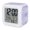 Lavender, Lilac, Mauve, Thistle, variant on Lavender Purple Digital Alarm Clock for Bedrooms,Smart LED Alarm Clock with 7 Color Changing Night Light,Vintage Solid Color Modern Minimalist Silent Wake Up Clocks for Sleep Study Cooking 3.2"x3.2"