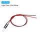 thumbnail image 3 of Uxcell Diodo LED de 5mm, 100 Pcs 9-12V DC Mini Luces LED pre-cableadas para iluminación de indicadores DIY de RC, Blanco frío, 3 of 5