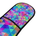 thumbnail image 4 of Yayeee Double Oven Mitt Kitchen Heat Resistant Baking 35" x7" Quilted Glove, Vibrant Geometric Pattern, 4 of 6