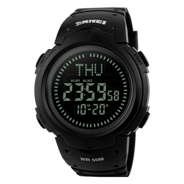 SKMEI - SKMEI 1231 Multifunctional Digital 50M Waterproof Sports Men's