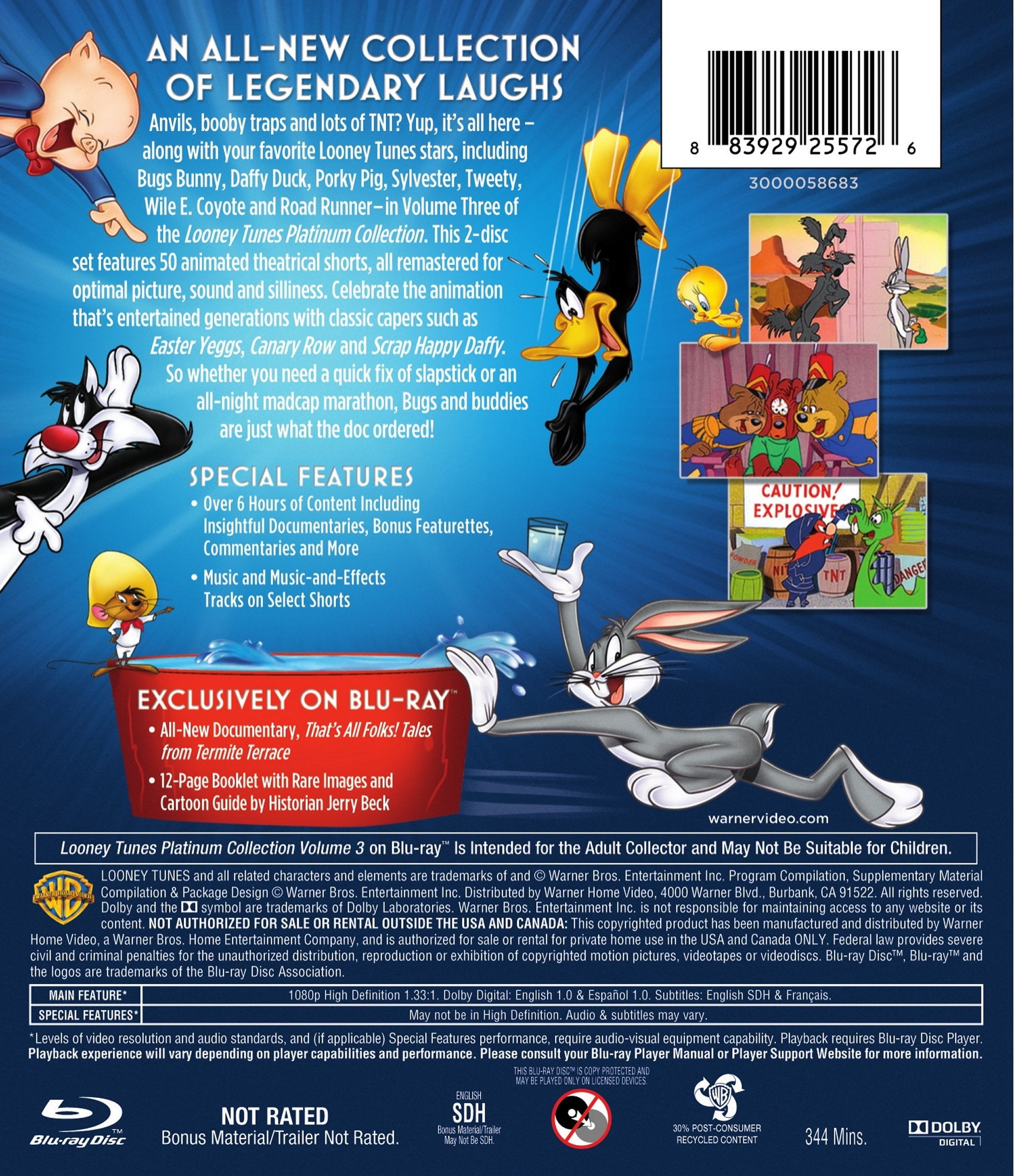 Looney Tunes: The Platinum Collection Volume 3 [Blu-ray] - Walmart.com