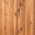 thumbnail image 3 of Modern 3-Piece, Slat-Top Acacia Wood Dining Table and Benches - Brown, 3 of 6