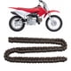 thumbnail image 5 of Motorcycle Chain, Solid Metal Alloy Bike Chain Universal 138 Links For 47cc 49cc ATV Pocket Mini Dirt Bikes, 5 of 8