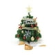 thumbnail image 1 of Árbol de Navidad de escritorio Mini árbol de Navidad de mesa para fiesta de Navidad Apartamento 45cm verde, 1 of 8