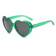 thumbnail image 1 of u200bRetro Heart-Shaped Sunglasses with Polarized UV Protection, 1 of 4