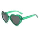 thumbnail image 1 of u200bRetro Heart-Shaped Sunglasses with Polarized UV Protection, 1 of 5