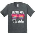 thumbnail image 3 of Inktastic Siesta Key Florida Beach Trip Youth T-Shirt, 3 of 5