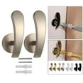 thumbnail image 4 of 2 Pieces Curtain Holdbacks ,Curtain Tieback Hooks ,Clothes Hats Coat Metal Hooks for , Drapery Decorative ,Home Wall Decor, 4 of 6