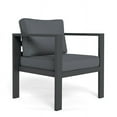 thumbnail image 2 of Tortuga Outdoor Lakeview Aluminum Club Chair - Gray, 2 of 8