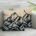 thumbnail image 3 of MLJA Throw Pillow Cover with Arrows Let’s Go Adventure Decor Cushion Covers Cabin/Camper Decorative Pillowcases, 3 of 5
