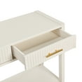 thumbnail image 3 of 60" Painted Console Table with 3 Drawers & Storage Shelf, Farmhouse Wooden Entryway Table for Living Room, Hallway, Foyer, Corridor, 3 of 7
