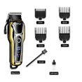 thumbnail image 2 of Cortacabelleros para hombres, profesion, de corte de cabellero recargable por USB con hoja de material acero inoxidable, 4 peines guía (3, 6, 10, 13 mm) jinwen Recortadora de cabello eléctrica, 2 of 8