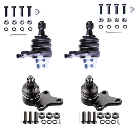 ECCPP 4pcs Front Lower Ball Joint Front Upper Ball Joint fit for 1989-1995 For Toyota Pickup