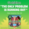 thumbnail image 4 of Outshine No Sugar Added Black Cherry, Strawberry Kiwi, and Mixed Berry Frozen Mini Fruit Pops, Variety Pack, 12 Ct, 4 of 12