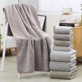 thumbnail image 5 of Luxury Bath Towel & 2 Washcloths for Ultimate Shower Experience Super Absorbent 3-Piece Towel Set, 5 of 5