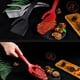 thumbnail image 5 of Billuyoard Pinzas de espátula 2 en 1 prácticas y eficientes para cocinar fácilmente Espátula de doble cara Turner fácil Cocina y Comedor gris, 5 of 6