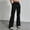Black, variant on Endives Women's Cargo Pants High Waist Flare Pants Casual Trousers with Multi Pockets Elastic Drawstring Waist Solid Color Work Pants for Women