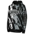 thumbnail image 2 of Youth Black Los Angeles Kings Master Snipe Pullover Hoodie, 2 of 3