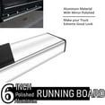 thumbnail image 5 of ONINE 6 Inch Chrome Running Boards Custom Fit 2015-2023 Chevy Colorado/GMC Canyon Side Step Nerf bar, 5 of 6